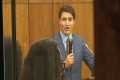 PM Trudeau captured addressing caucus 