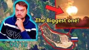 Update from Ukraine Crazy! A biggest Ruzzian Ammunition Warehouse Kaboomed Huge defeat for Putin