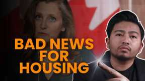 Housing Will Get Worse - New Mortgage Rules For Canada Sept 16 2024.