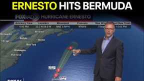 Hurricane Ernesto makes landfall in Bermuda | Tropical Weather Forecast