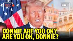 OMG! Trump GOES NUTS during DISASTER Vegas Speech