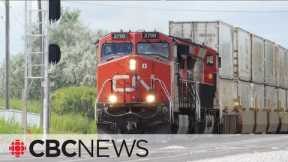 Rail lockout already showing effects on supply chain, ports, commuters