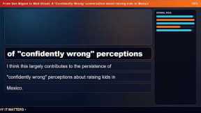 From San Miguel to Wall Street: A 'Confidently Wrong' conversation about raising kids in Mexico