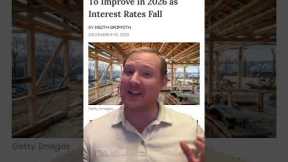 Homebuilders Expect Sales to Improve in 2026 as Interest Rates Fall