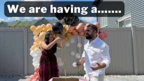 Boy or Girl?  Our official Baby Gender Reveal!