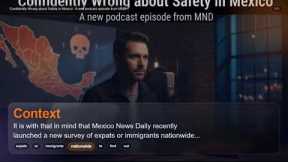 'Confidently Wrong about Safety in Mexico': A new podcast episode from MND