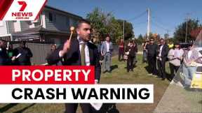 Australian property market faces largest correction in 40 years | 7NEWS