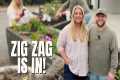 The Zig Zag Planter is IN!! Planting