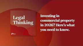 What you need to know before investing in commercial property in 2026 | RWK Goodman